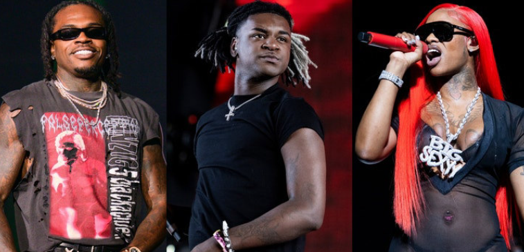 Gunna, Ken Carson, and Sexyy Redd.